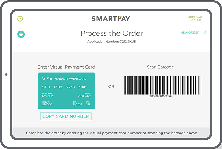 SmartPay Leasing- iPad Application Screen 4